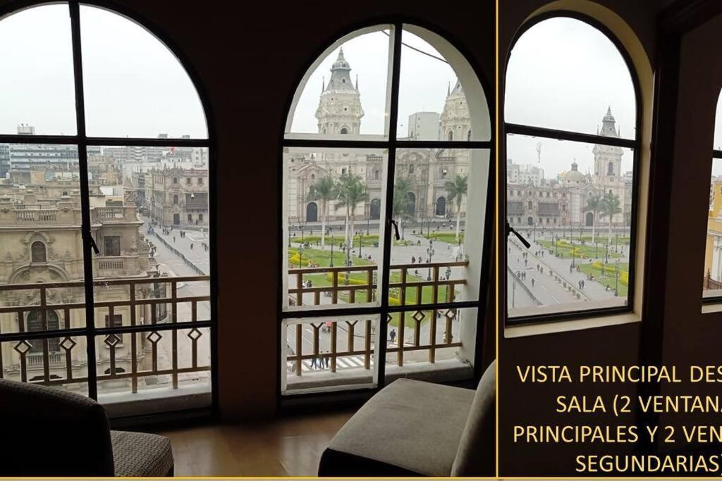 Apartamento Frente Al Palacio Gobierno Apartment Lima Exterior foto